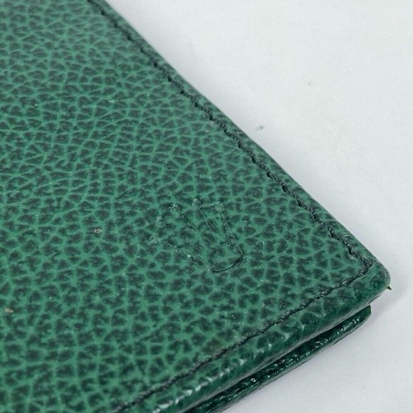 ROLEX logo Notebook notebook stationery Notebook Leather Green - Picture 7 of 12